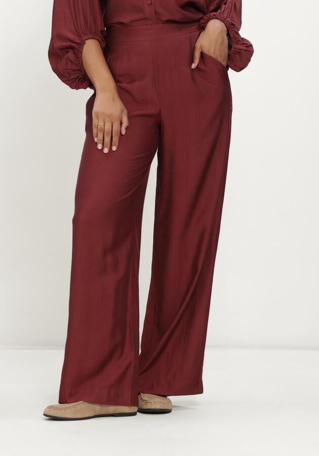 MINUS Dames Broeken Msseria Pants Bordeaux