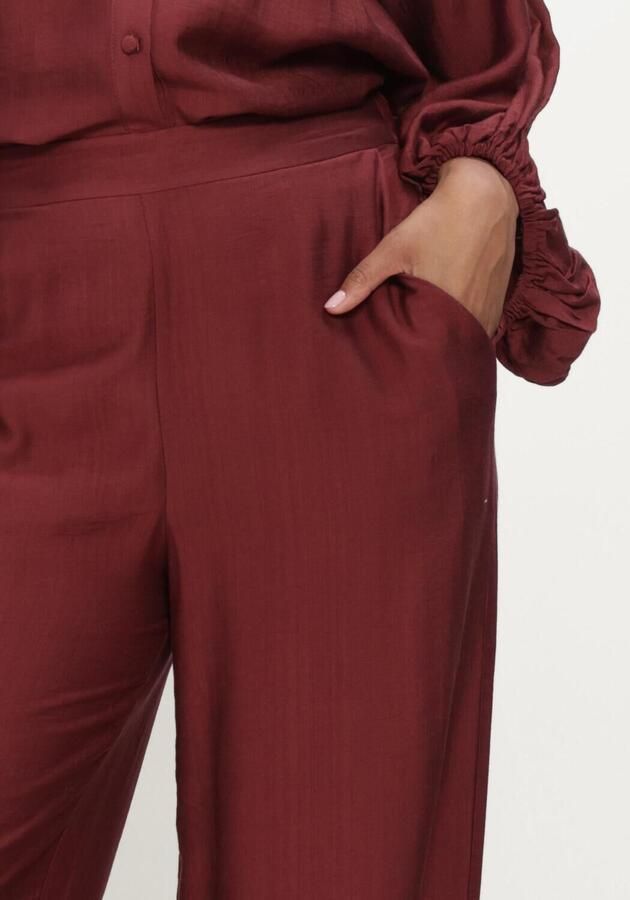 MINUS Dames Broeken Msseria Pants Bordeaux - Foto 3