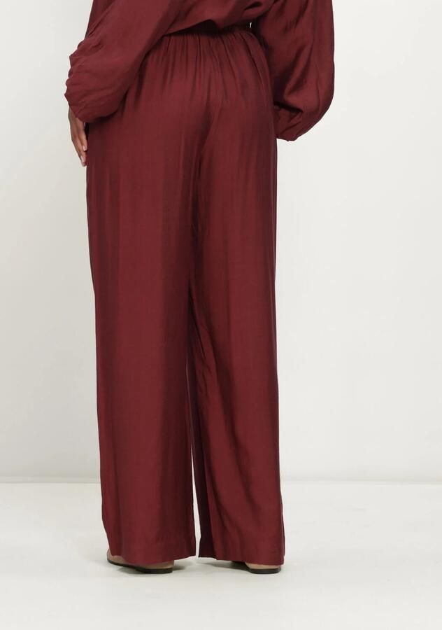 MINUS Dames Broeken Msseria Pants Bordeaux - Foto 2