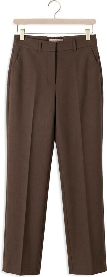 MINUS Dames Broeken Mswelma Mid Waist Pant Bruin - Foto 4