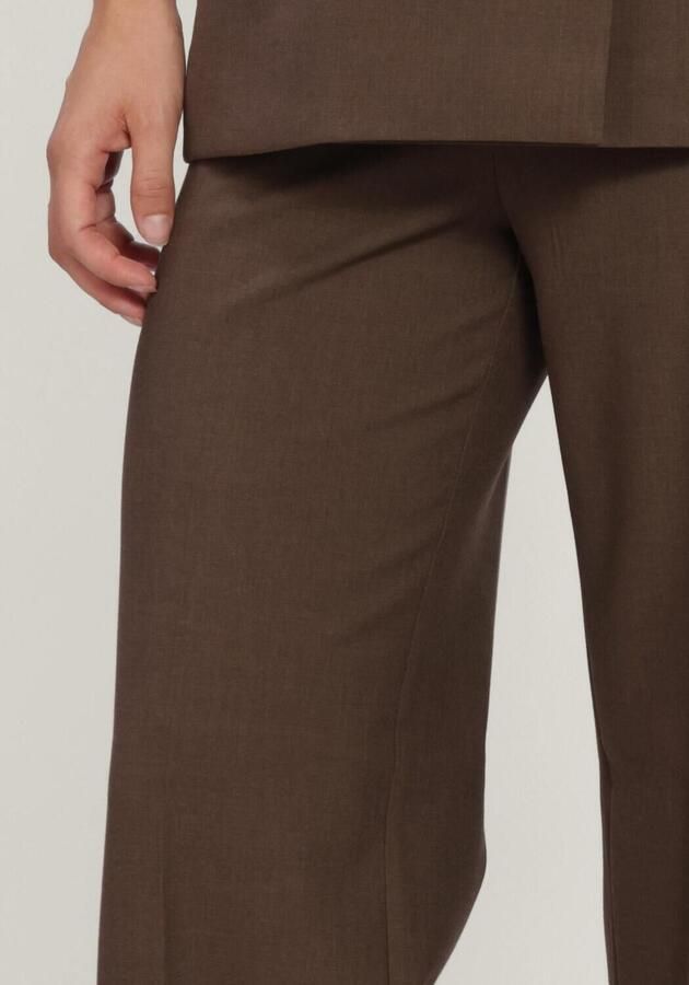 MINUS Dames Broeken Mswelma Mid Waist Pant Bruin - Foto 3