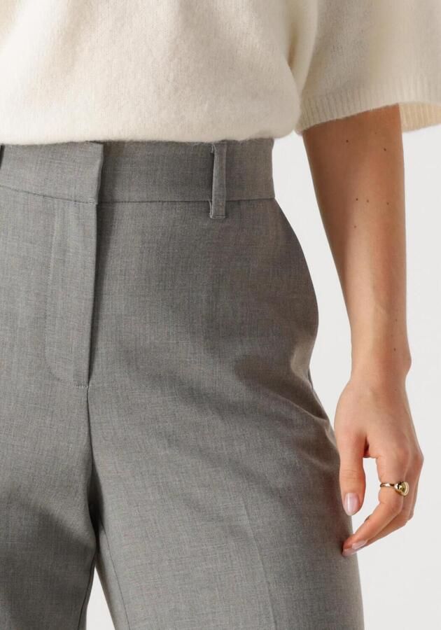 MINUS Dames Broeken Welma Mid Waist Pant Grijs - Foto 2
