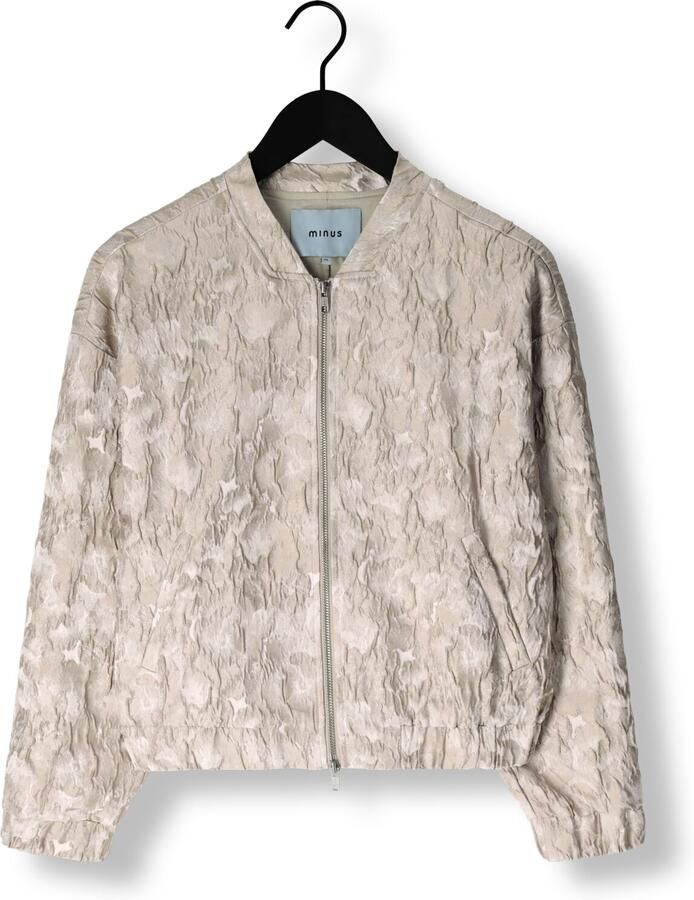 MINUS Dames Jassen Mirelle Short Jacket Zand