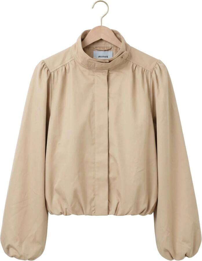 MINUS Dames Jassen Mscindy Short Jacket Beige - Foto 2