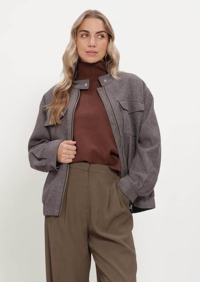 MINUS Dames Jassen Msleslie Jacket Bruin