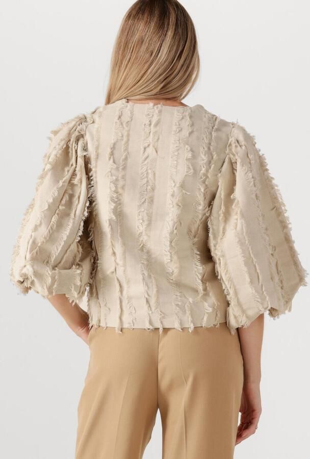 MINUS Dames Jassen Venja Short Jacket Beige - Foto 3