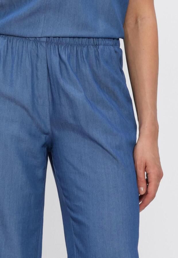 MINUS Dames Jeans Msmirja Mid Waist Pant Blauw - Foto 3