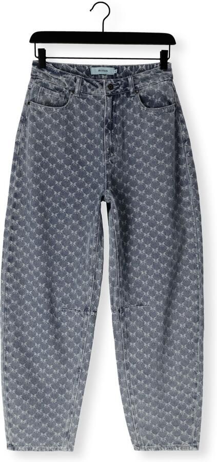 MINUS Dames Jeans Mssienne High Waist Pant Blauw - Foto 4