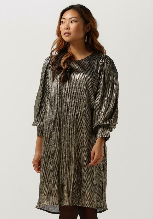Minus Gouden Jamira Jurk Dames Mini Gray Dames