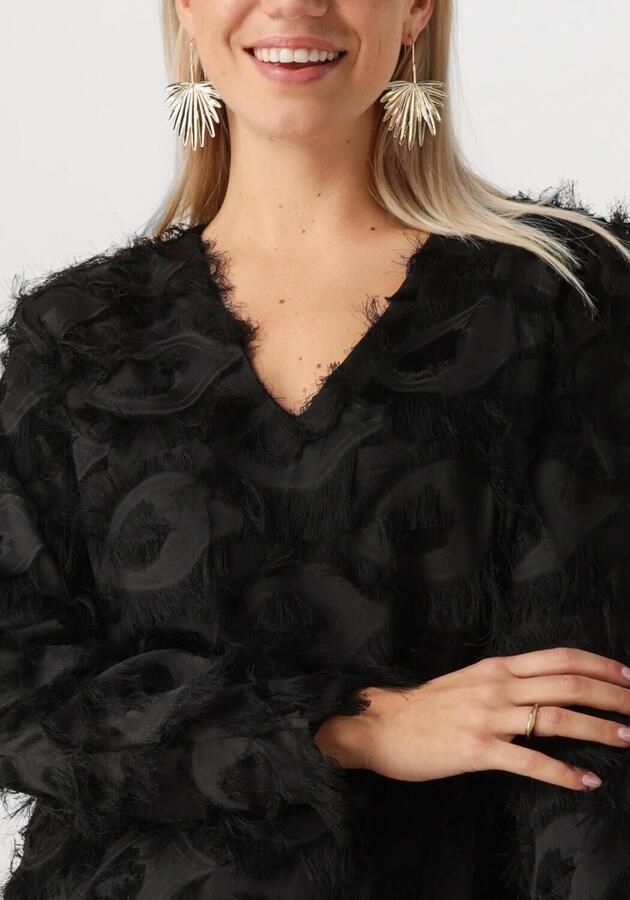 Minus Zwarte Korte Jurk Veelzijdige Stijl Black Dames - Foto 2