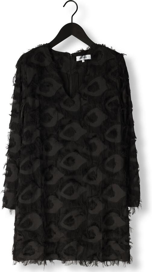 Minus Zwarte Korte Jurk Veelzijdige Stijl Black Dames - Foto 3