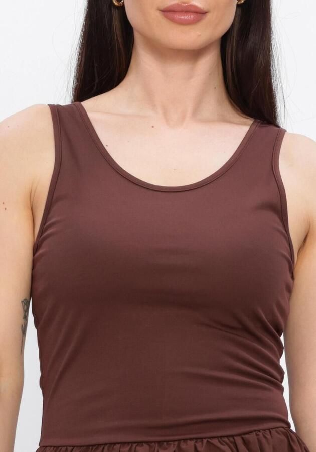 MINUS Dames Jurken Msmarie Midi Dress Bruin - Foto 3