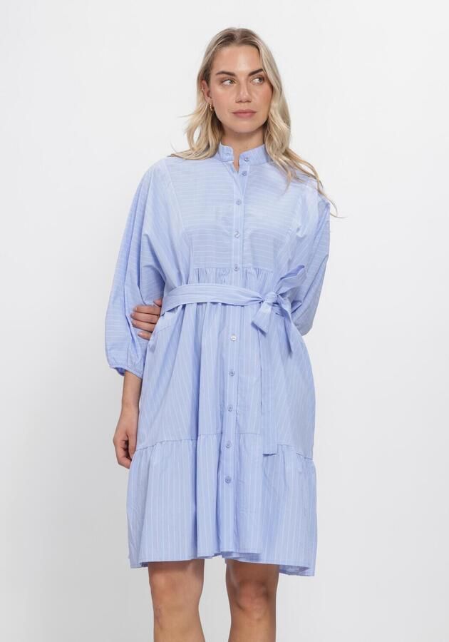 MINUS Dames Jurken Msrikke Dress Lichtblauw