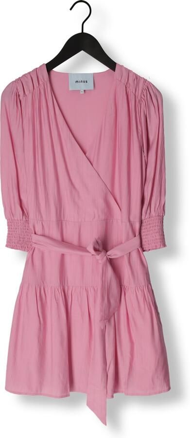 MINUS Dames Jurken Salmia Short Dress 3 4 Roze - Foto 2