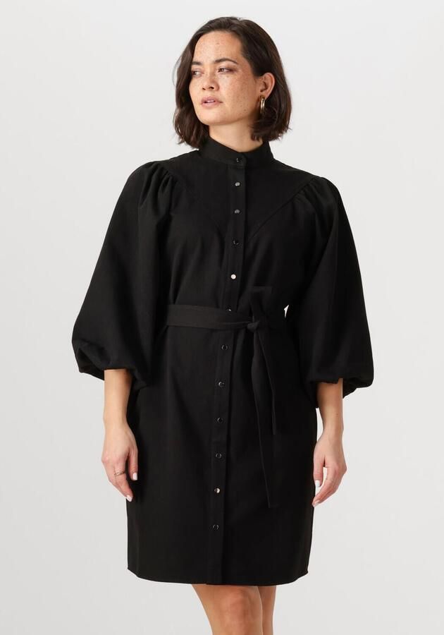 Minus Zwarte Korte Jurk voor Vrouwen Black Dames - Foto 4