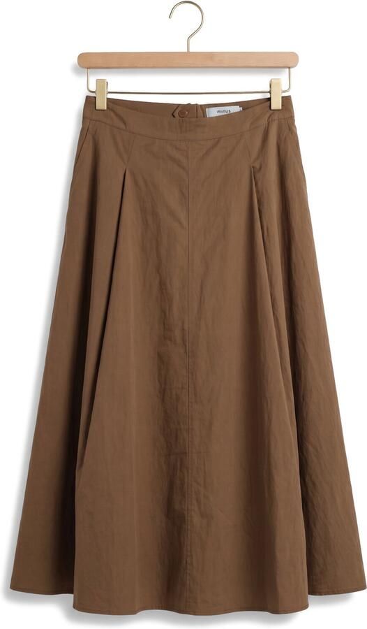 MINUS Dames Rokken Msrosea Midi Skirt Bruin - Foto 4