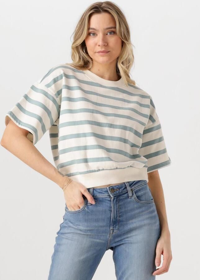 MINUS Dames Tops & T-shirts Estella Short Sleeve Sweat Lichtblauw - Foto 4