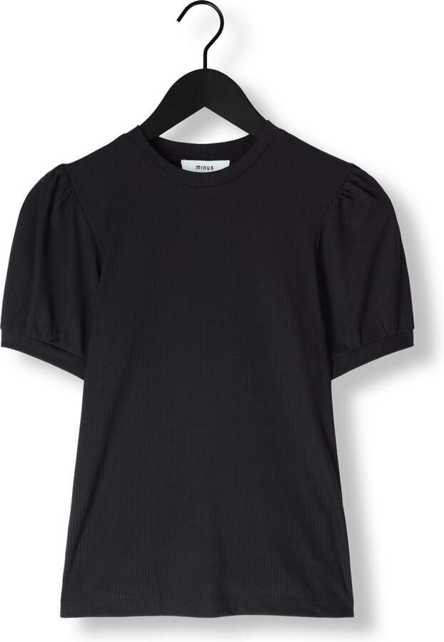 MINUS Dames Tops & T-shirts Johanna Tee Zwart - Foto 3