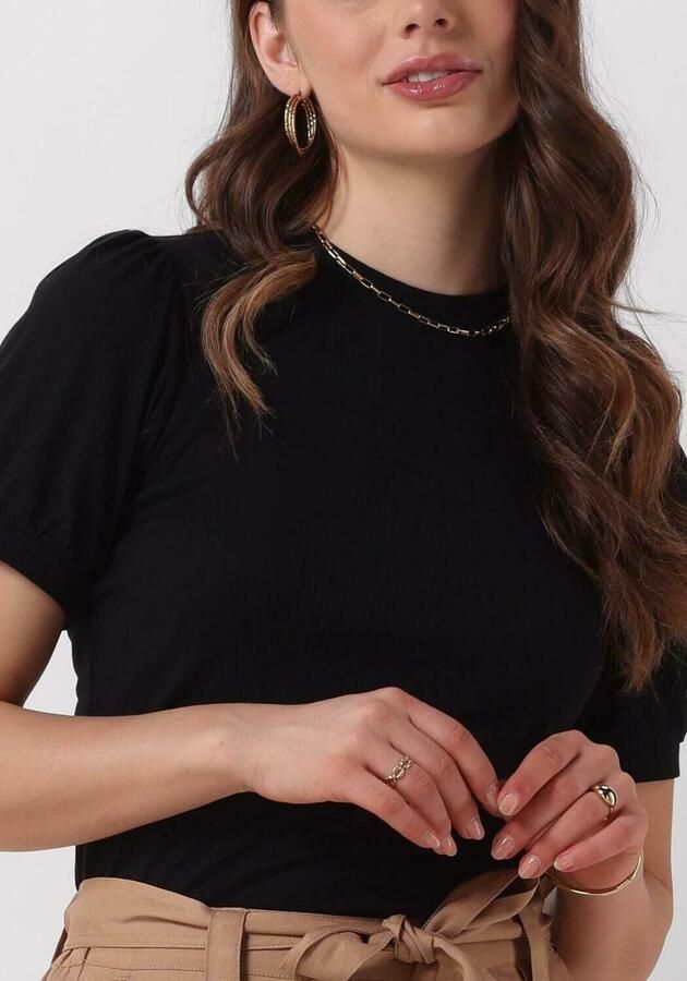 MINUS Dames Tops & T-shirts Johanna Tee Zwart - Foto 2