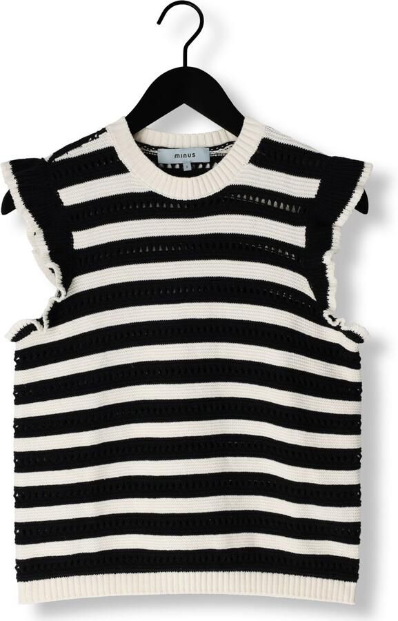 MINUS Dames Tops & T-shirts Judie Knit Top Wit - Foto 2