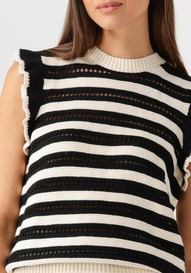 MINUS Dames Tops & T-shirts Judie Knit Top Wit