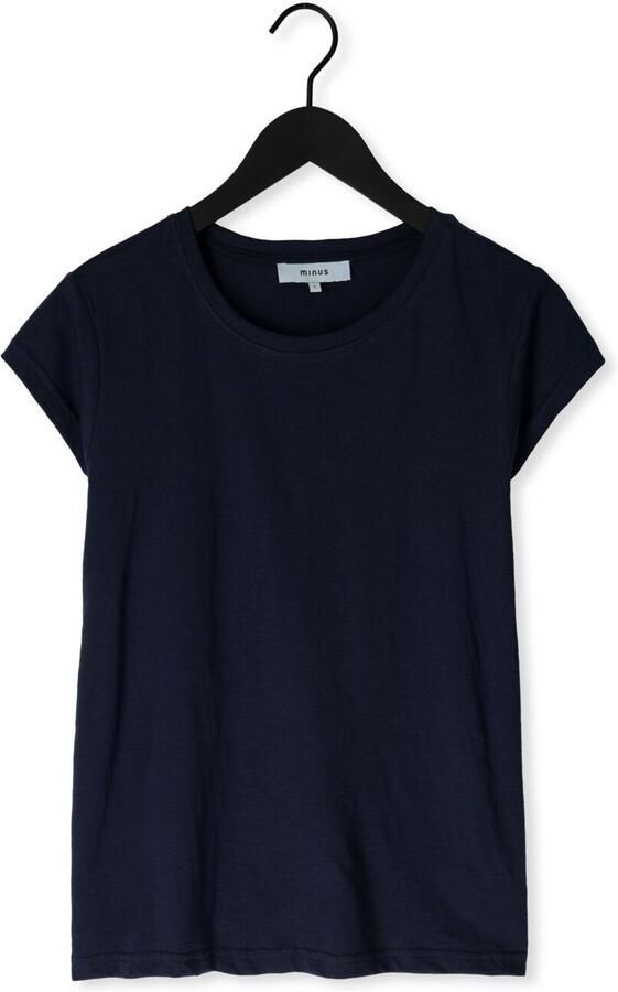 MINUS Dames Tops & T-shirts Leti Tee Donkerblauw - Foto 3