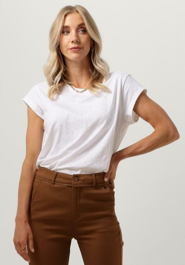 MINUS Dames Tops & T-shirts Leti Tee Wit