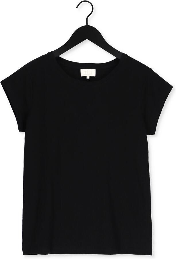 Minus Dames Leti Tee Zwart T-shirt Black Dames - Foto 3