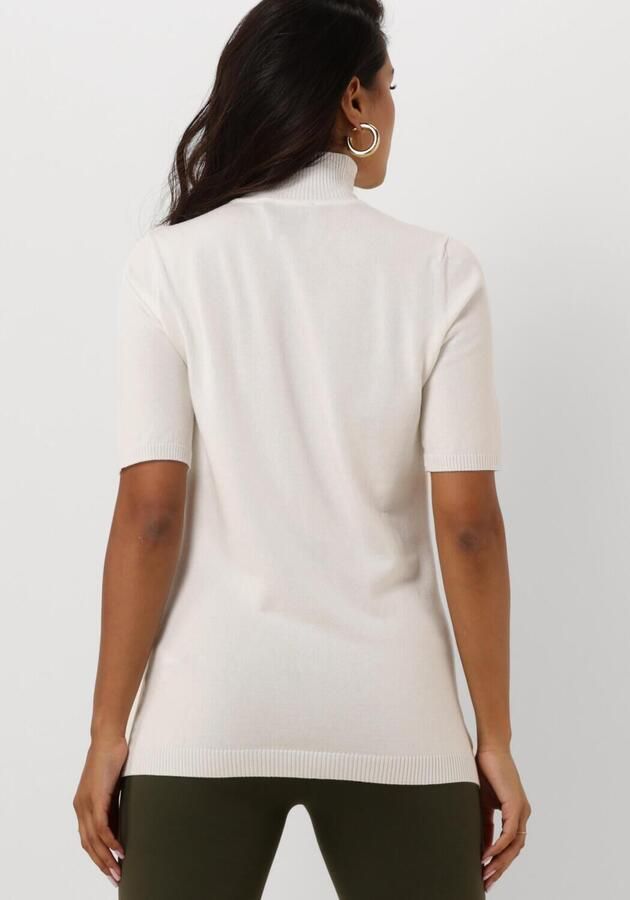MINUS Dames Tops & T-shirts Lima Roll Neck Knit Gebroken Wit