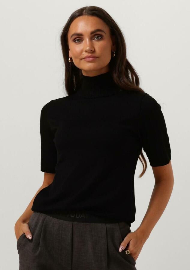 MINUS Dames Tops & T-shirts Lima Roll Neck Knit Zwart - Foto 4