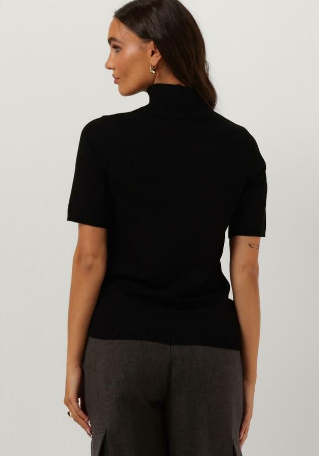 MINUS Dames Tops & T-shirts Lima Roll Neck Knit Zwart - Foto 2