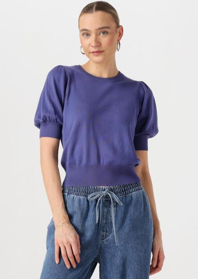 MINUS Dames Tops & T-shirts Liva Knit Tee Blauw - Foto 4