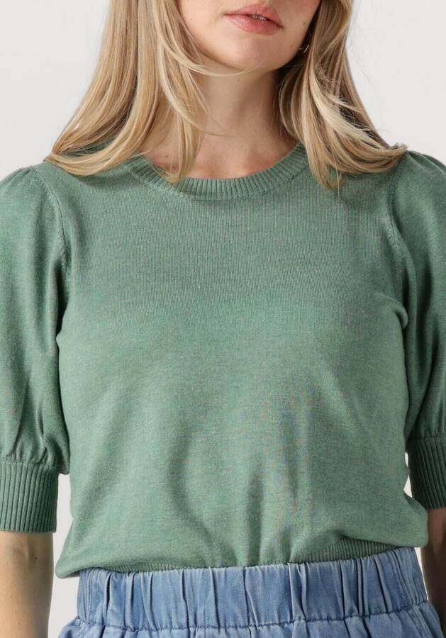 MINUS Dames Tops & T-shirts Liva Knit Tee Groen - Foto 3
