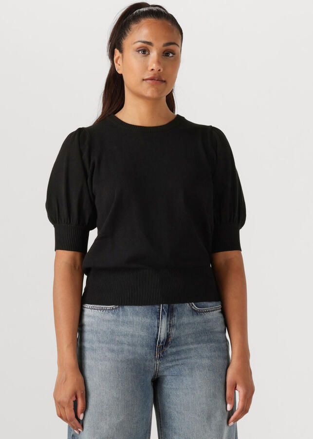 MINUS Dames Tops & T-shirts Liva Knit Tee Zwart - Foto 5
