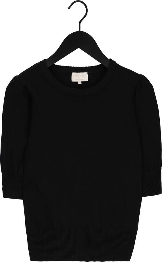 MINUS Dames Tops & T-shirts Liva Knit Tee Zwart - Foto 4