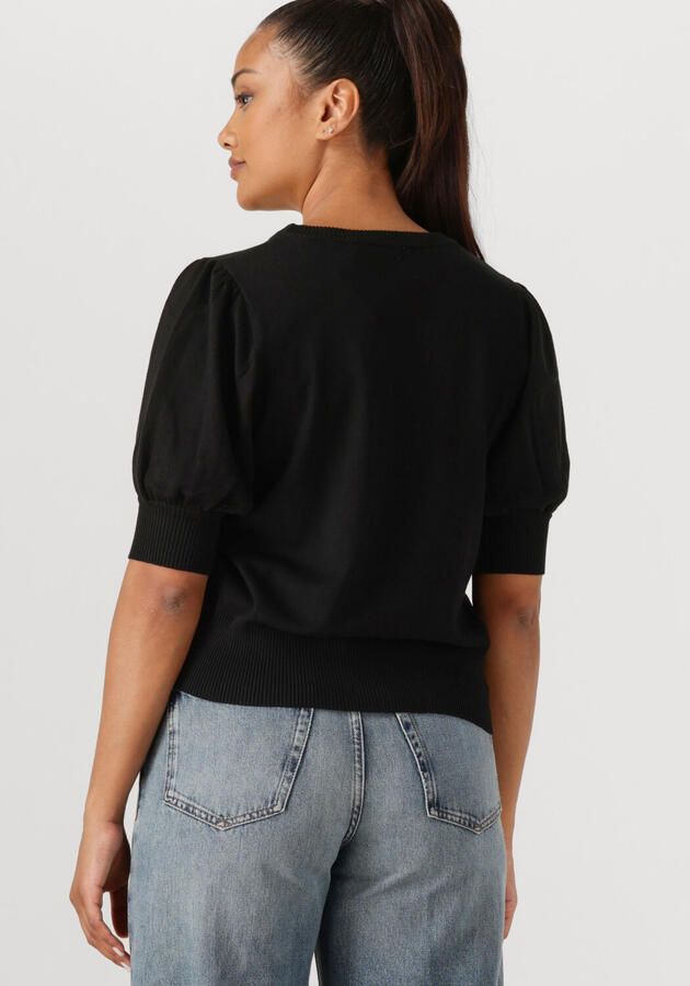MINUS Dames Tops & T-shirts Liva Knit Tee Zwart