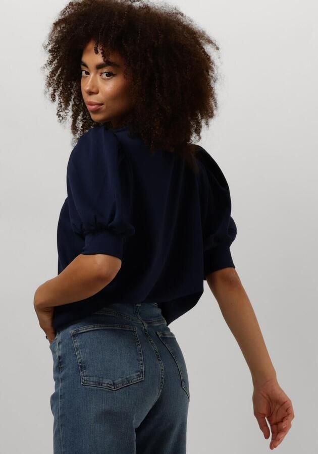 MINUS Dames Tops & T-shirts Livana T-shirt Donkerblauw - Foto 2