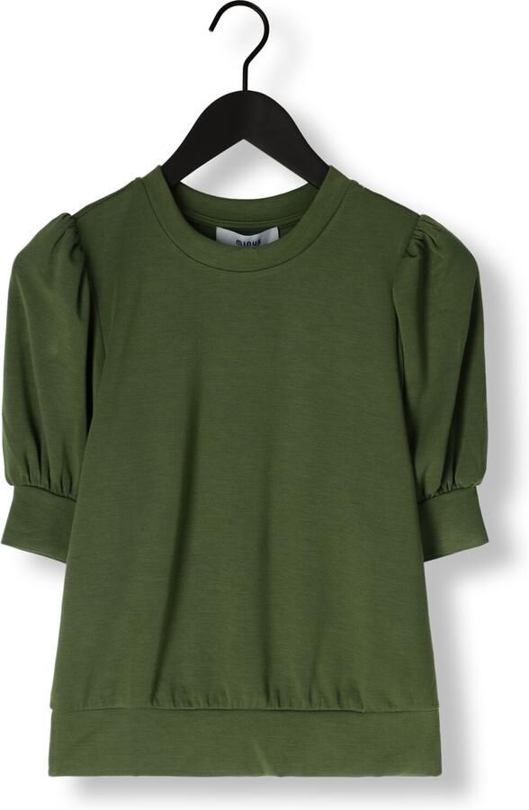 MINUS Dames Tops & T-shirts Livana T-shirt Donkergroen - Foto 2