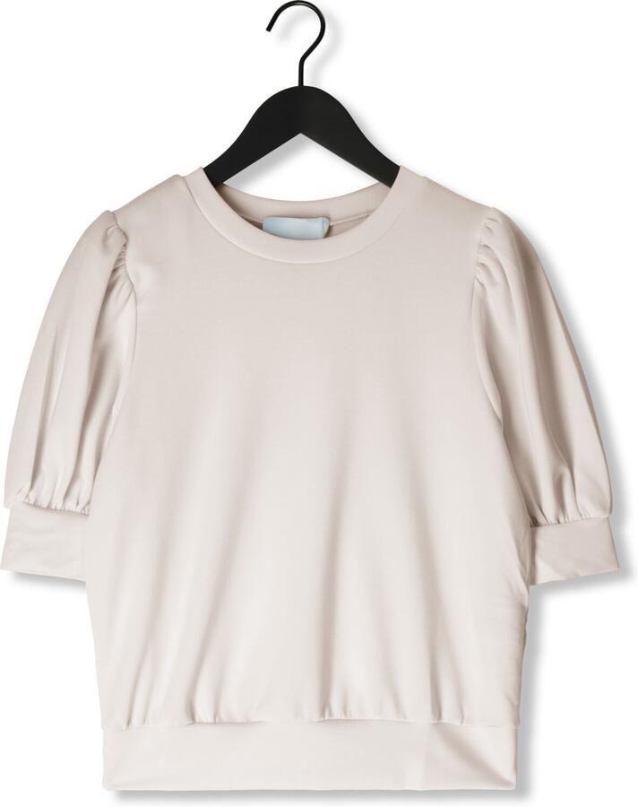 MINUS Dames Tops & T-shirts Livana T-shirt Gebroken Wit