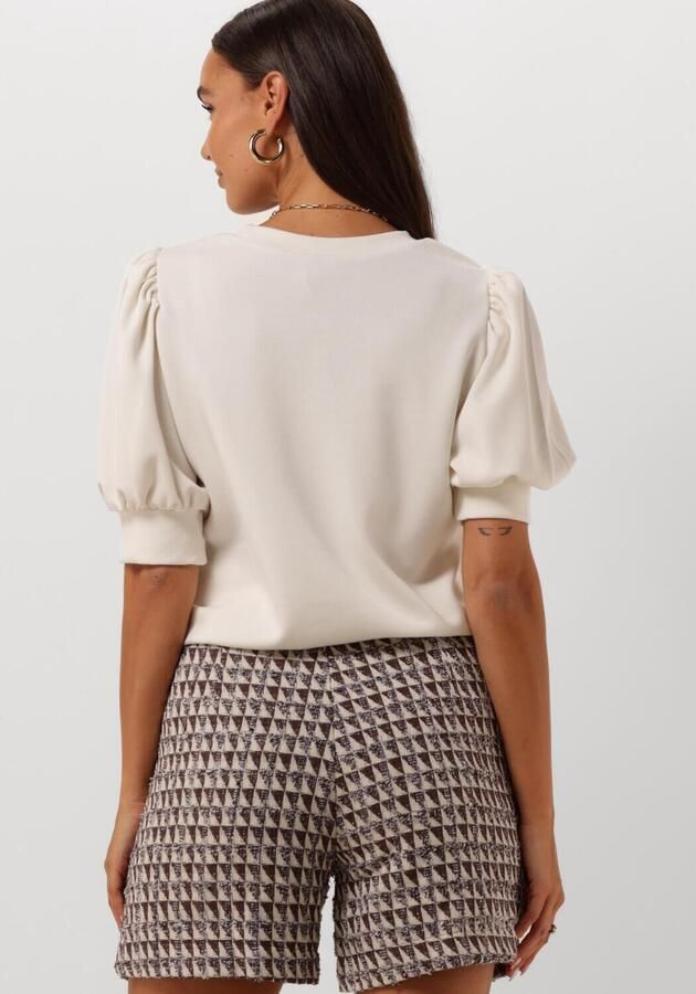 MINUS Dames Tops & T-shirts Livana T-shirt Gebroken Wit - Foto 2