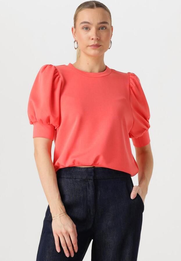 MINUS Dames Tops & T-shirts Livana T-shirt Koraal - Foto 4