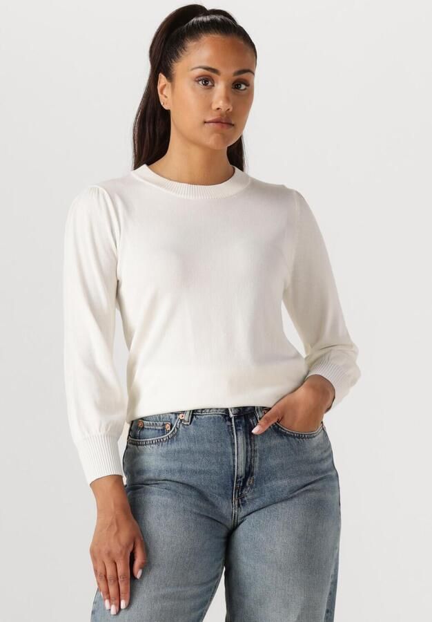 MINUS Dames Tops & T-shirts Mersin Knit Tee Gebroken Wit - Foto 4