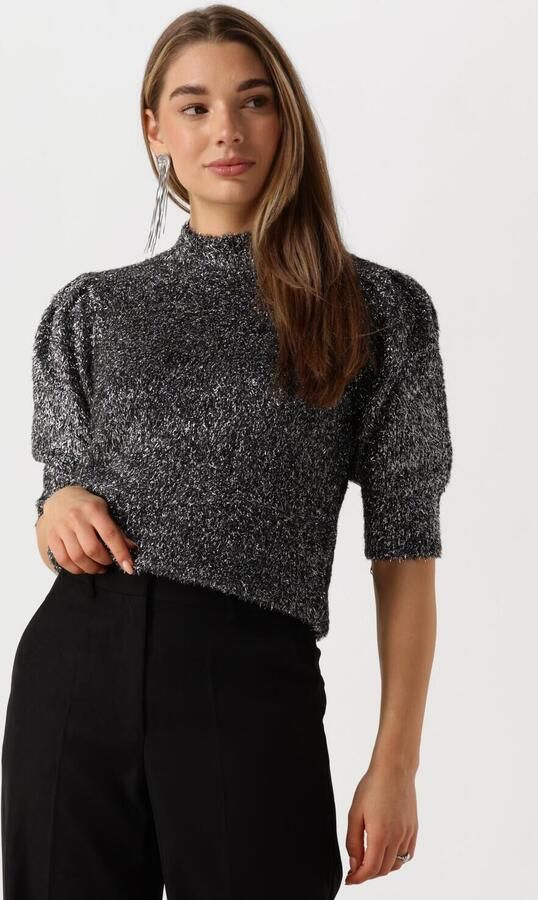 MINUS Dames Tops & T-shirts Msbritney Knit T-shirt Zilver - Foto 4