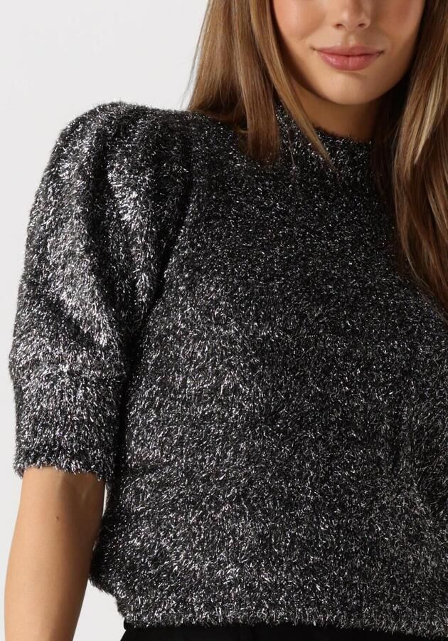 MINUS Dames Tops & T-shirts Msbritney Knit T-shirt Zilver - Foto 2