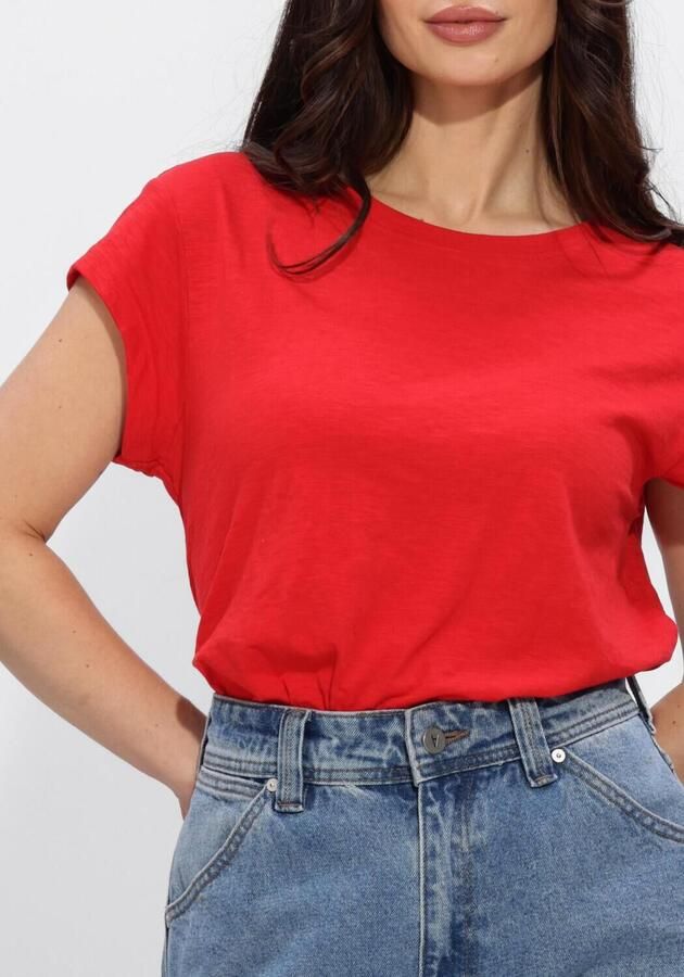 MINUS Dames Tops & T-shirts Msleti Tee Rood - Foto 3