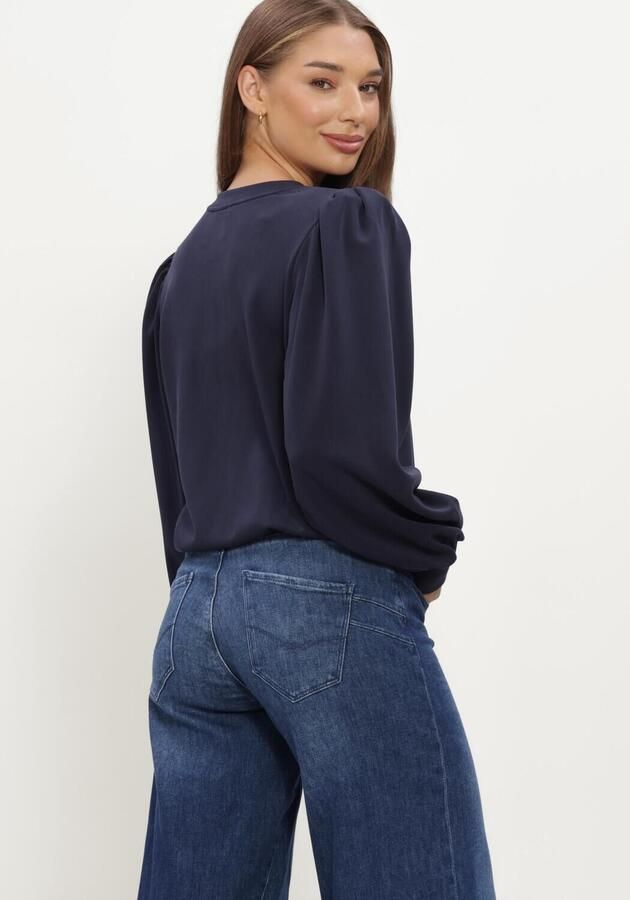MINUS Dames Tops & T-shirts Mslevina T-shirt Donkerblauw - Foto 3