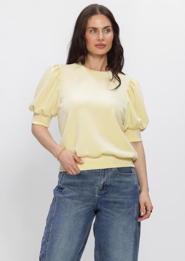 MINUS Dames Tops & T-shirts Mslevina T-shirt Geel