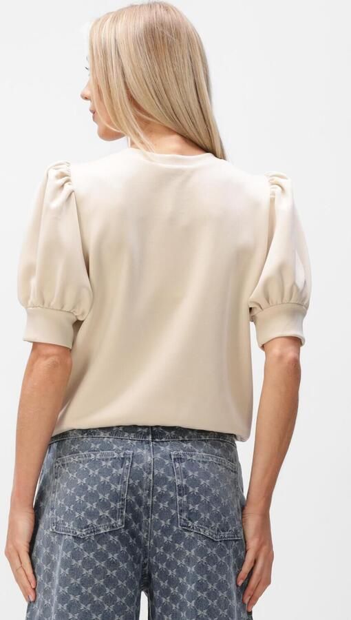 MINUS Dames Tops & T-shirts Mslivana T-shirt Creme - Foto 4