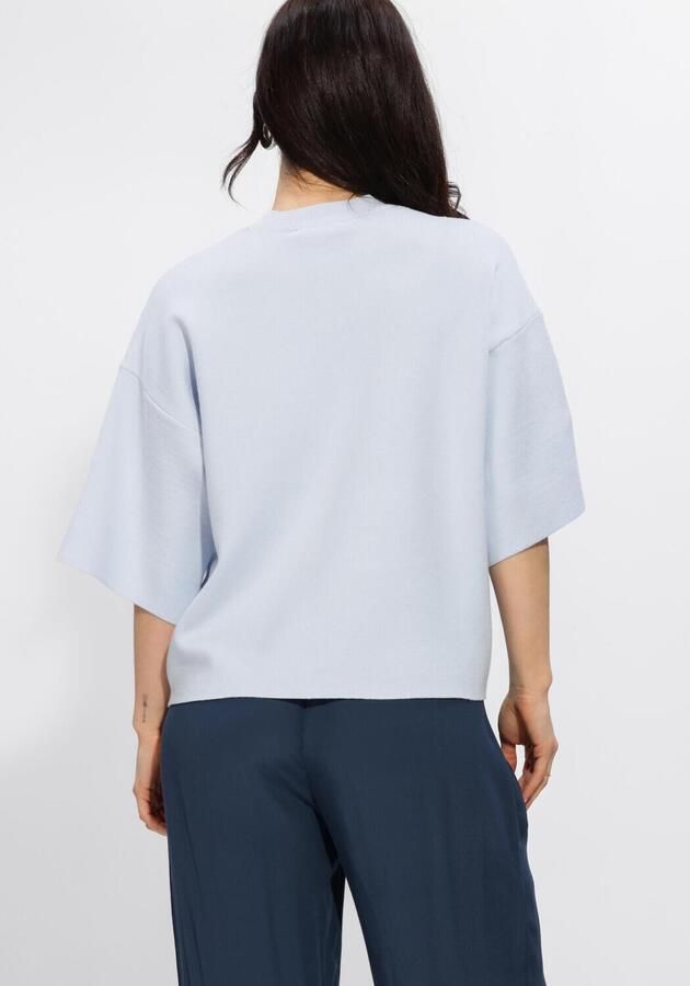 MINUS Dames Tops & T-shirts Mslupi Knit T-shirt Lichtblauw - Foto 4