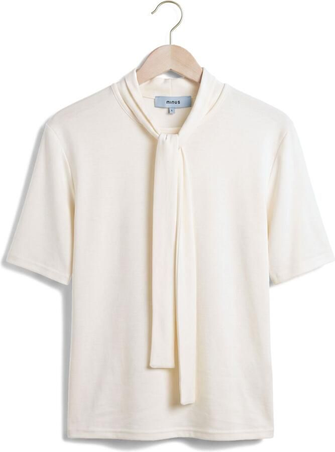 MINUS Dames Tops & T-shirts Msovida T-shirt Gebroken Wit - Foto 2